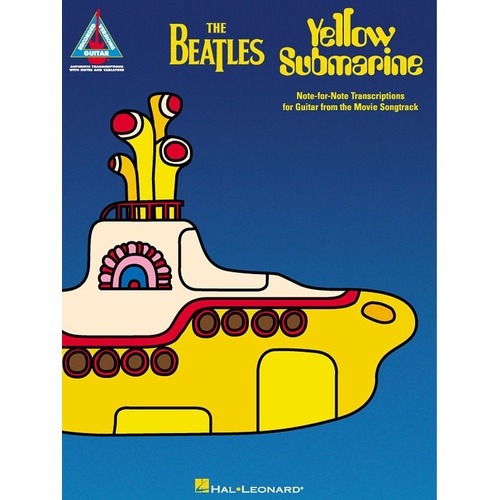 BEATLES YELLOW SUBMARINE Guitar Recorded Versions NOTES & TAB