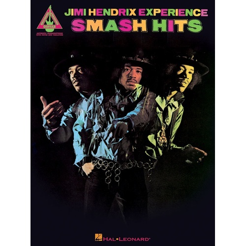 JIMI HENDRIX EXPERIENCE SMASH HITS Guitar Recorded Versions NOTES & TAB