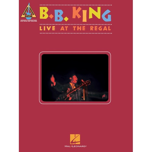 BB KING LIVE AT THE REGAL GUITAR Guitar Recorded Versions NOTES & TAB