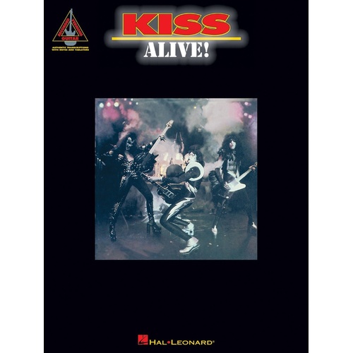 KISS ALIVE! Guitar Recorded Versions NOTES & TAB