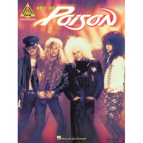 POISON THE BEST OF Guitar Recorded Versions NOTES & TAB