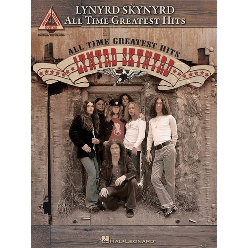 LYNYRD SKYNYRD ALL TIME GREATEST HITS Guitar Recorded Versions NOTES & TAB