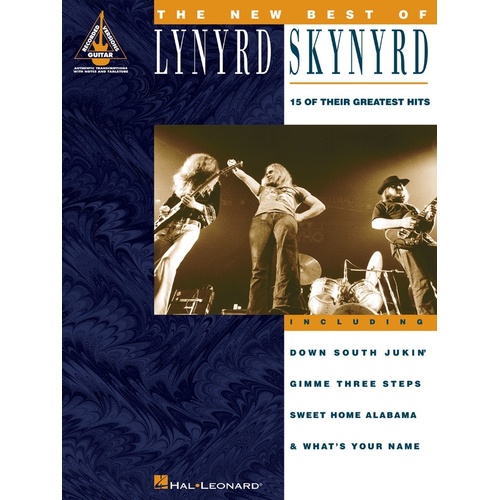 LYNYRD SKYNYRD NEW BEST OF Guitar Recorded Versions NOTES & TAB