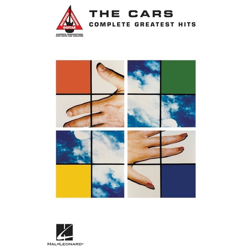 THE CARS COMPLETE GREATEST HITS Guitar Recorded Versions NOTES & TAB