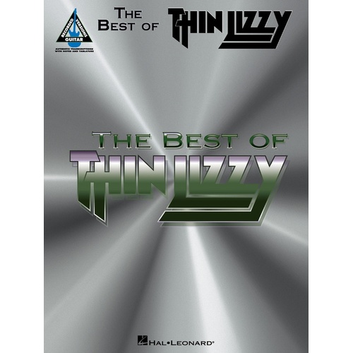 THIN LIZZY THE BEST Of Guitar Recorded Versions NOTES & TAB