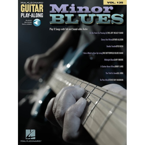 MINOR BLUES Guitar Playalong with Online Media Access and TAB Volume 135
