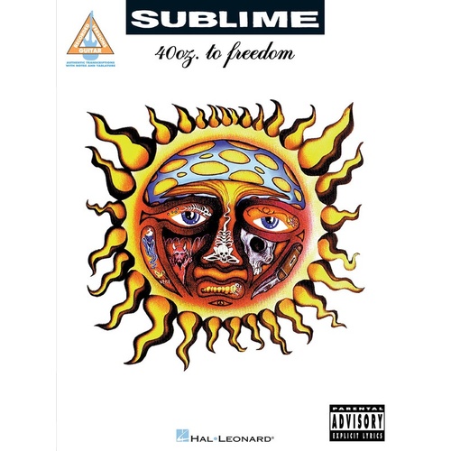 SUBLIME 40OZ TO FREEDOM Guitar Recorded Versions NOTES & TAB