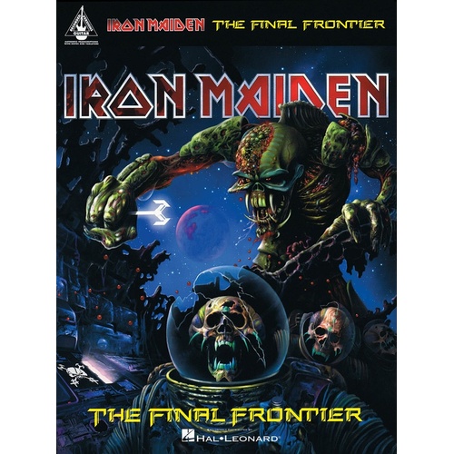 IRON MAIDEN THE FINAL FRONTIER Guitar Recorded Versions NOTES & TAB