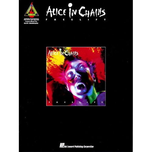 ALICE IN CHAINS FACELIFT Guitar Recorded Versions NOTES & TAB