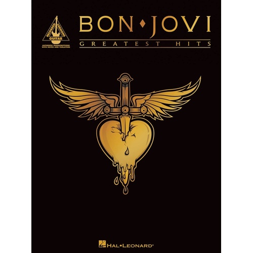 BON JOVI GREATEST HITS Guitar Recorded Versions NOTES & TAB