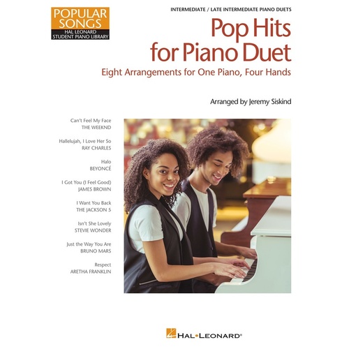HAL LEONARD STUDENT PIANO LIBRARY POPULAR SONGS POP HITS FOR PIANO DUETS