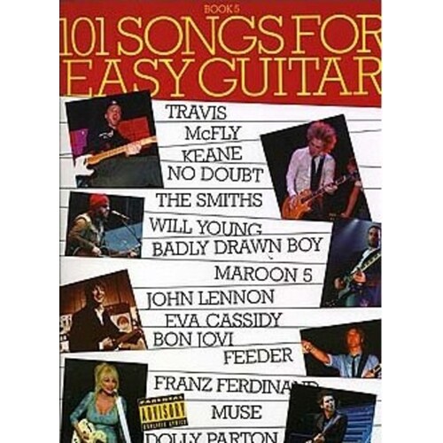 101 SONGS FOR EASY GUITAR Book 5