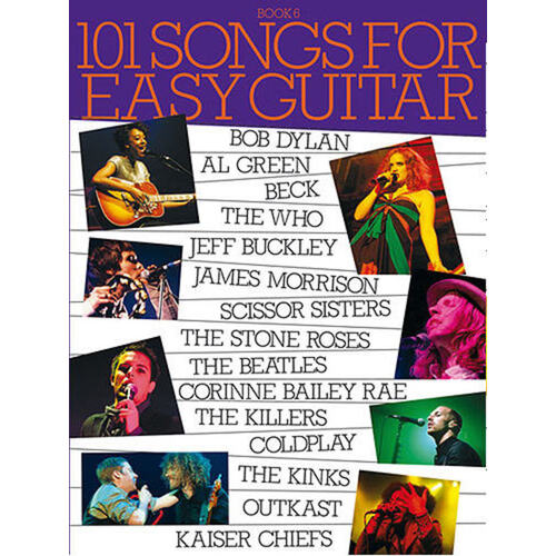 101 SONGS FOR EASY GUITAR Book 6