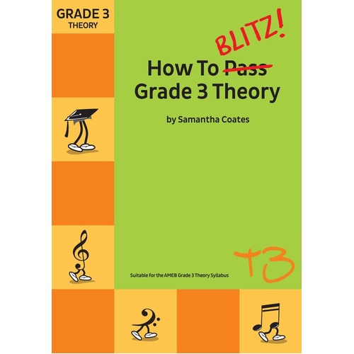 BLITZ BOOKS HOW TO BLITZ GRADE 3 THEORY