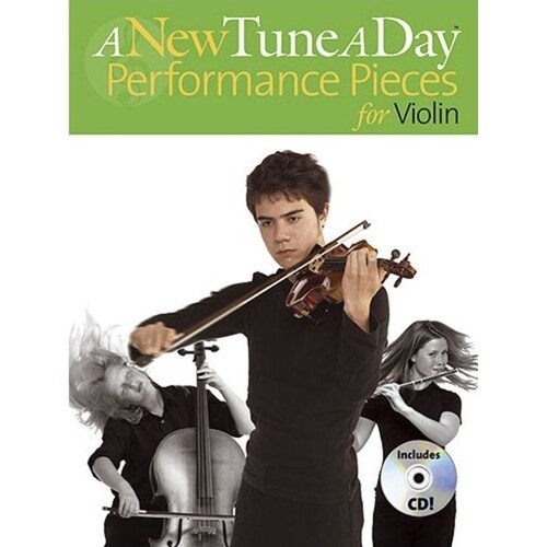  A NEW TUNE A DAY PERFORMANCES PIECES FOR VIOLIN Book & CD