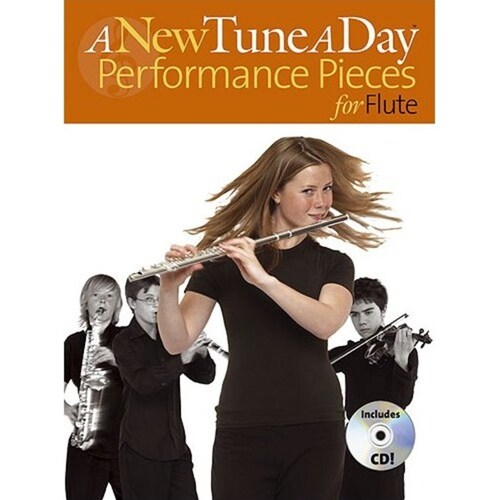 A NEW TUNE A DAY PERFORMANCE PIECES FOR FLUTE Book & CD