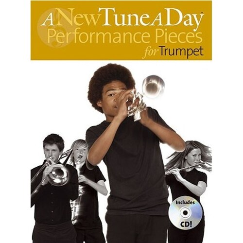 A New Tune a day Performance Pieces For Trumpet Book & CD