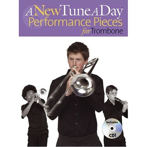 A NEW TUNE A DAY PERFORMANCE PIECES FOR TROMBONE Book & CD