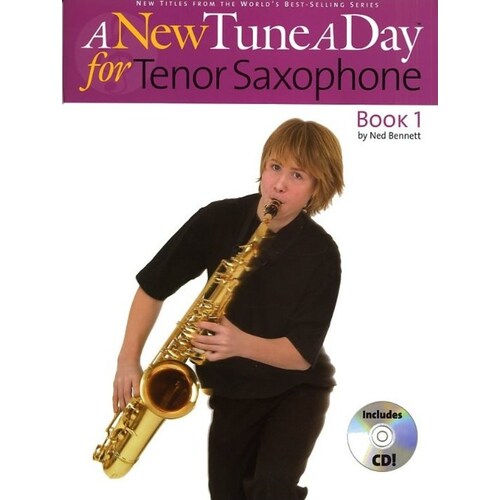 A NEW TUNE A DAY FOR TENOR SAXOPHONE Book 1 Book & CD