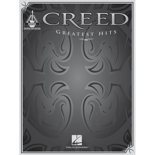 CREED GREATEST HITS Guitar Recorded Versions NOTES & TAB