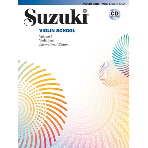 SUZUKI VIOLIN SCHOOL Volume 5 Violin Part