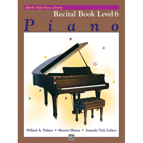 ALFREDS BASIC PIANO LIBRARY Recital Book Level 6