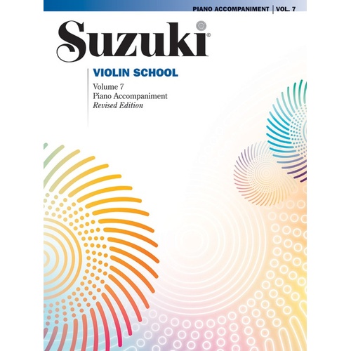 SUZUKI VIOLIN SCHOOL Volume 7 Piano Accompaniment