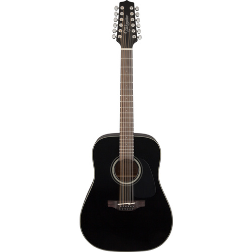 TAKAMINE GD3012 12 String Dreadnought Acoustic Guitar in Black