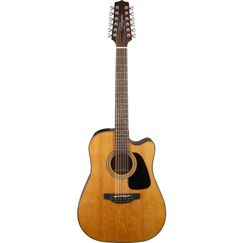 TAKAMINE GD30CE12 12 String Dreadnought/Electric Cutaway Guitar in Natural
