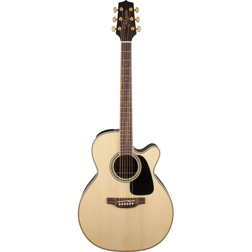 TAKAMINE GN51CE 6 String Medium Jumbo/Electric Cutaway Guitar in Natural