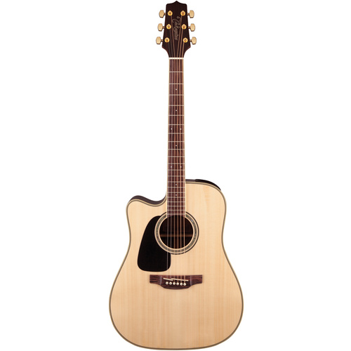 TAKAMINE GD51CELH 6 String Left Hand Acoustic/Electric Cutaway Guitar in Natural