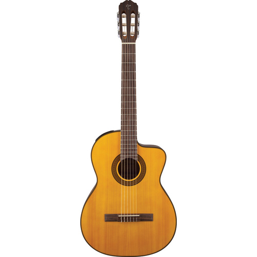 TAKAMINE GC3CE 6 String Classical/Electric Guitar with Cutaway in Natural TGC3CENAT