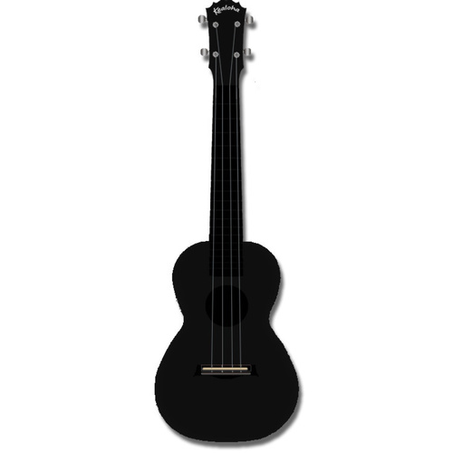 KEALOHA AUG24BK Concert Ukulele in Black