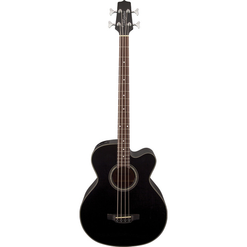 TAKAMINE GB30CE 4 String Jumbo/Electric Cutaway Bass in Black