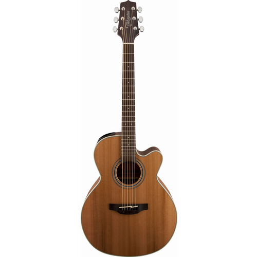 TAKAMINE GN20CE 6 String Medium Jumbo/Electric Cutaway Guitar in Natural Satin