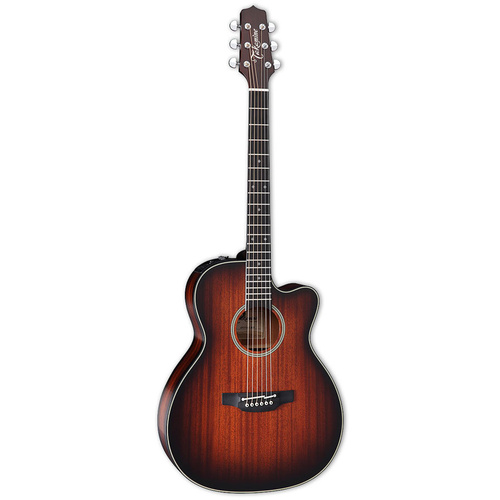TAKAMINE CUSTOM PRO 7 CP771MCSB 6 String Orchestra/Electric Cutaway Guitar in Shadow Burst