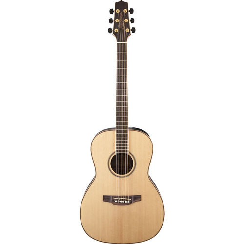 TAKAMINE GY93ELH 6 String Left Hand Parlour/Electric Guitar in Natural