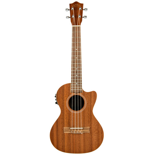 LANIKAI MAHOGANY LMACET Acoustic/Electric Tenor Ukulele with Cutaway in Natural Satin