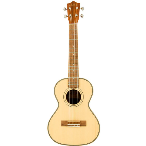 LANIKAI LSPST SOLID SPRUCE TOP Tenor Ukulele in Natural Satin with Quality Bag