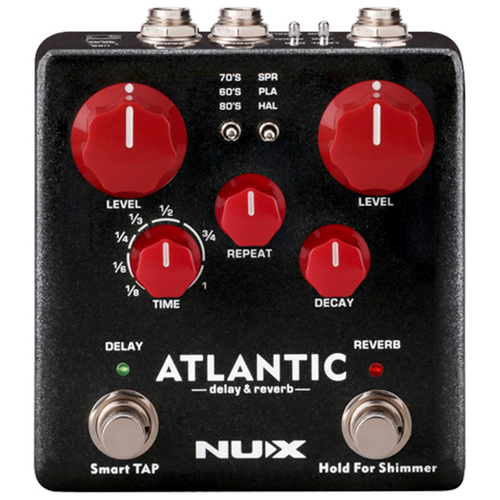 NUX VERDUGO Atlantic Multi Delay and Reverb Guitar Effects Pedal