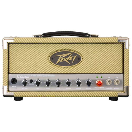 PEAVEY CLASSIC 20MH PVCLASSIC20H 20-Watt Mini Guitar Amplifier Head