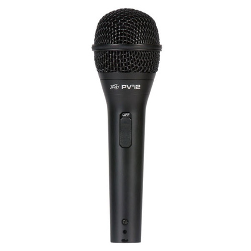 PEAVEY PVI2 Cardioid Unidirectional Microphone with on/off Switch and XLR Cable