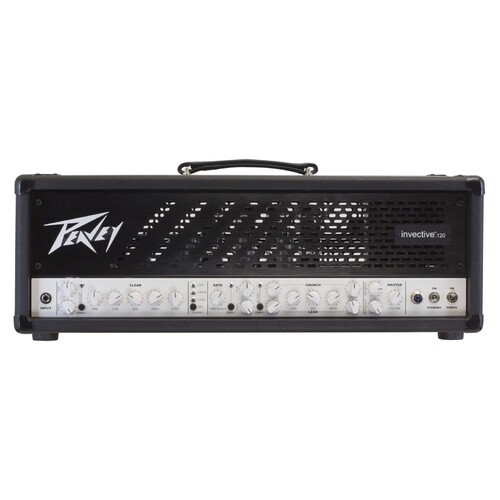 PEAVEY INVECTIVE 120 PVINVECTIVE120 120-Watt, 3 Channel Guitar Amp Head