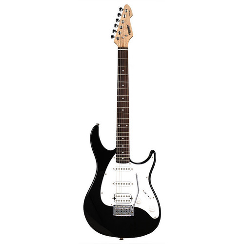 PEAVEY RAPTOR PLUS PVRAPPLUBLKSSH 6 String Electric Guitar in Black