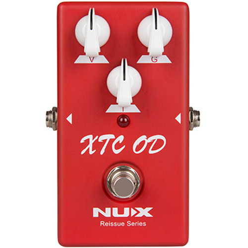 NUX REISSUE XTC Ovedrive Guitar Effects Pedal NXXTCODRIVE