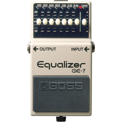 BOSS GE-7  EQUALIZER 7 Band Effects Pedal 