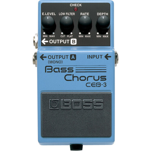 BOSS CEB-3 BASS CHORUS Effects Pedal