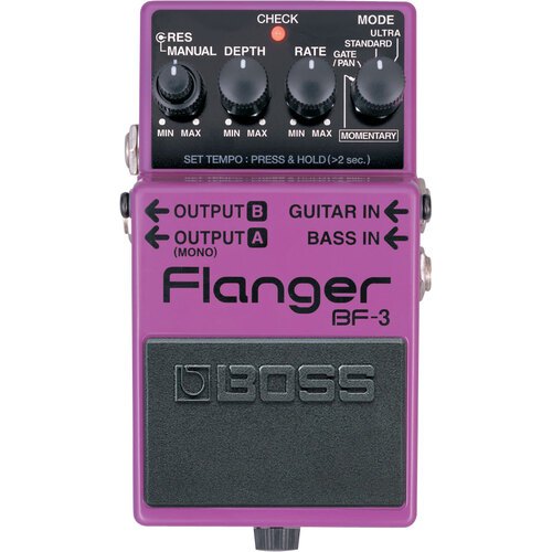 BOSS BF-3 FLANGER Effects Pedal