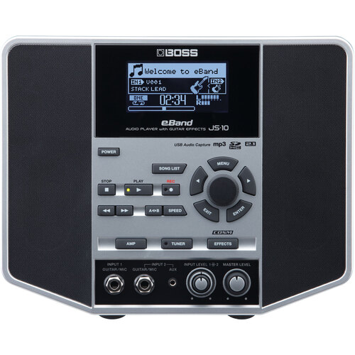 BOSS JS-10 AUDIO PLAYER with Guitar Effects 2.1 Channel