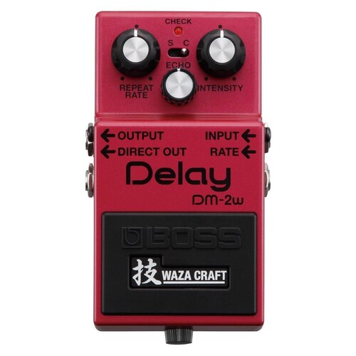 BOSS DM-2W DELAY WAZA CRAFT Effects Pedal Special Edition